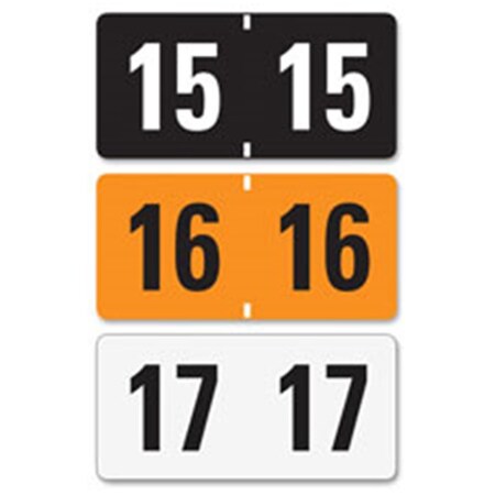 Smead ETYJ Color-Coded Year Labels- Turquoise - 500 Roll SMD68318